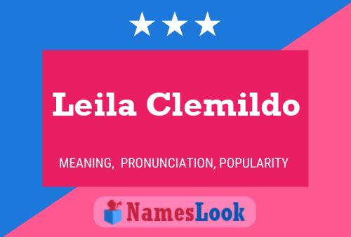 Pôster do nome Leila Clemildo