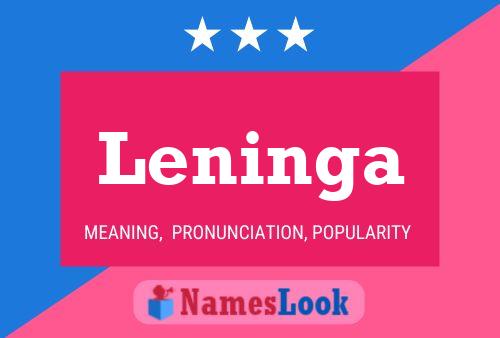 Pôster do nome Leninga