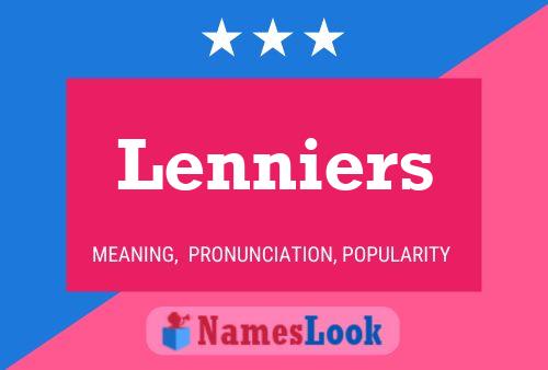 Pôster do nome Lenniers