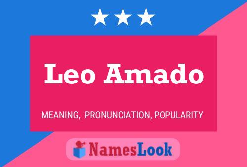 Pôster do nome Leo Amado