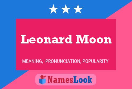 Pôster do nome Leonard Moon