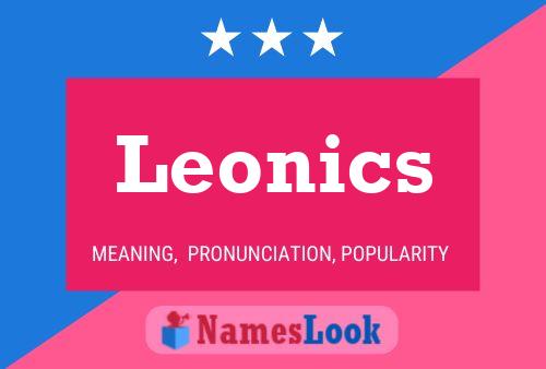 Pôster do nome Leonics