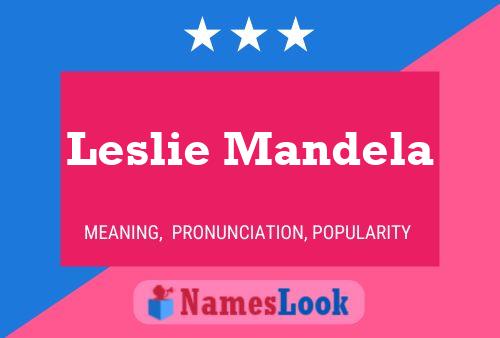 Pôster do nome Leslie Mandela