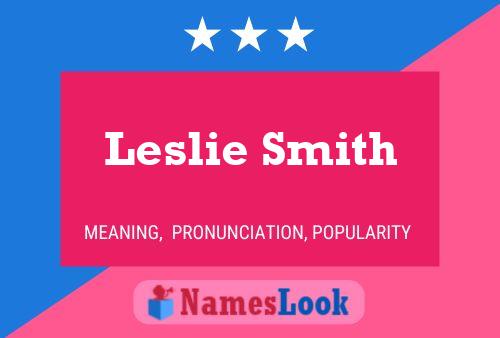 Pôster do nome Leslie Smith