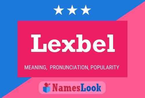 Pôster do nome Lexbel