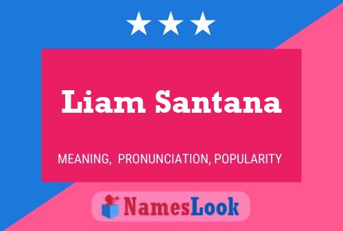 Pôster do nome Liam Santana