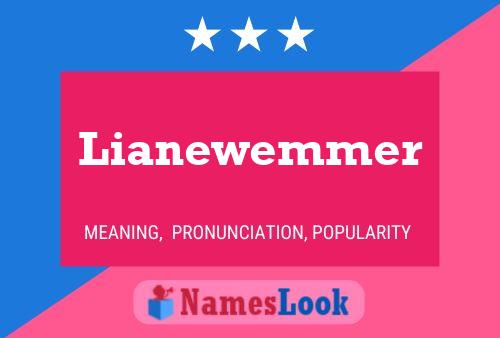 Pôster do nome Lianewemmer