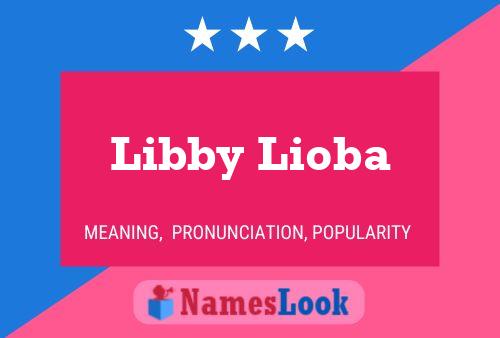 Pôster do nome Libby Lioba