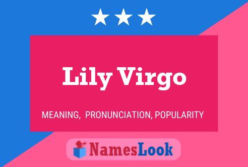 Pôster do nome Lily Virgo