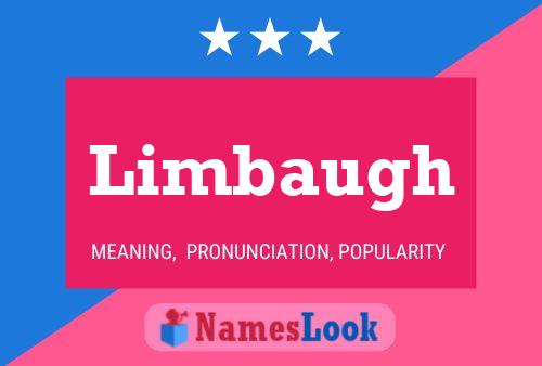 Pôster do nome Limbaugh