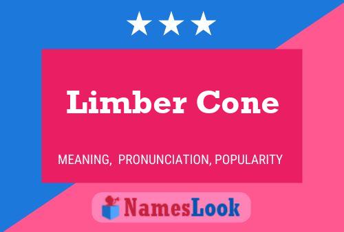 Pôster do nome Limber Cone