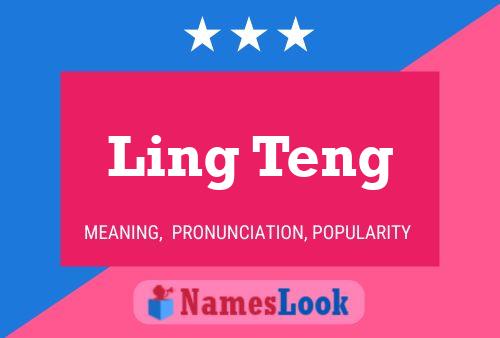 Pôster do nome Ling Teng