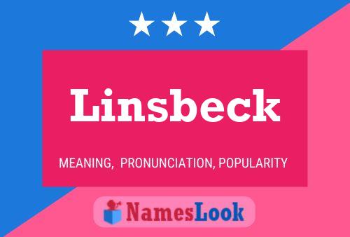 Pôster do nome Linsbeck