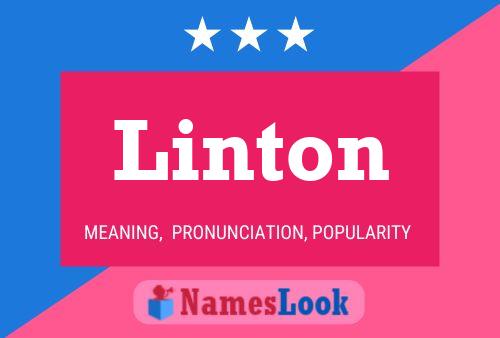 Pôster do nome Linton