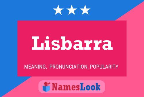 Pôster do nome Lisbarra