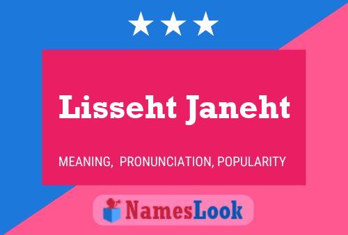 Pôster do nome Lisseht Janeht