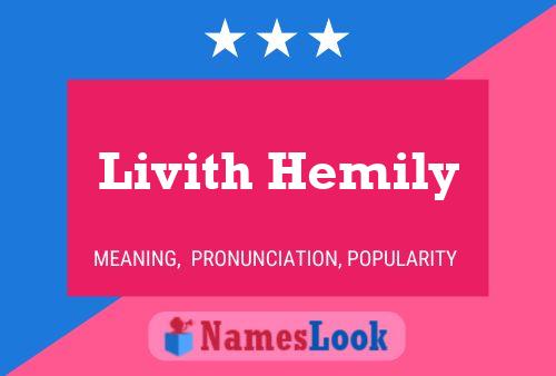 Pôster do nome Livith Hemily