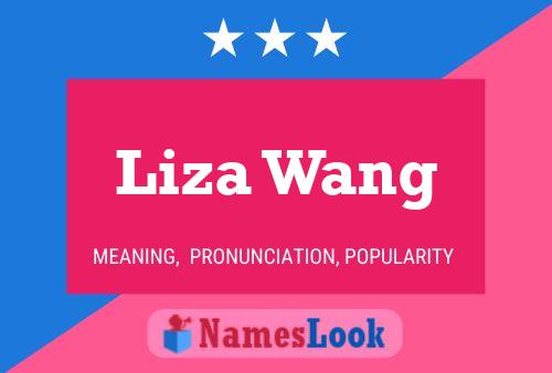 Pôster do nome Liza Wang