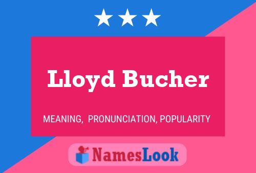 Pôster do nome Lloyd Bucher