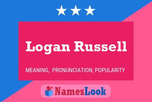 Pôster do nome Logan Russell