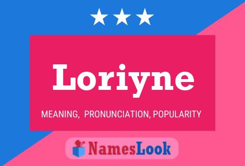 Pôster do nome Loriyne