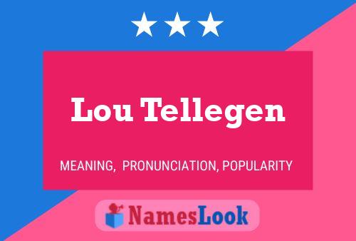 Pôster do nome Lou Tellegen