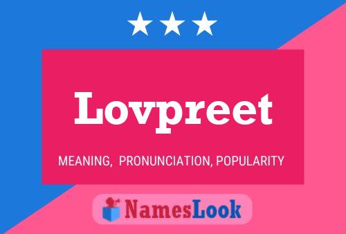 Pôster do nome Lovpreet