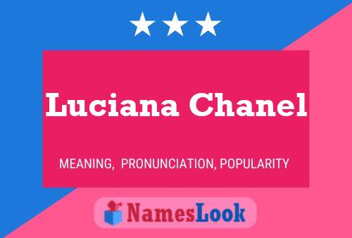 Pôster do nome Luciana Chanel