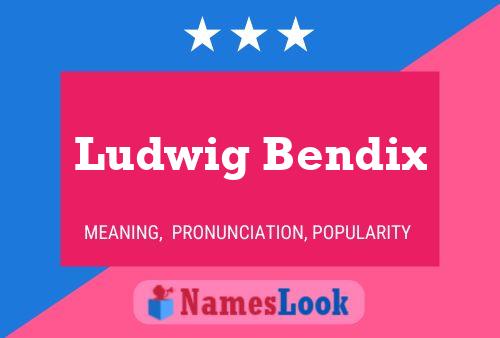 Pôster do nome Ludwig Bendix