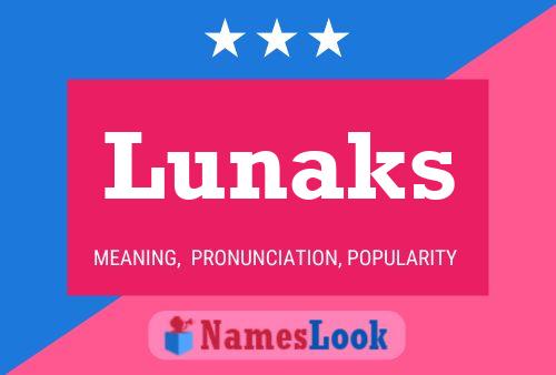 Pôster do nome Lunaks