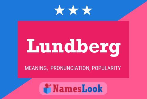 Pôster do nome Lundberg