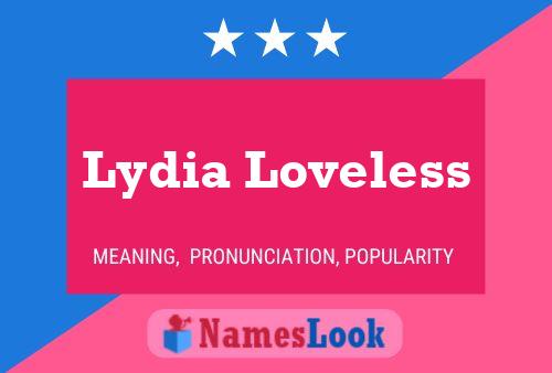 Pôster do nome Lydia Loveless