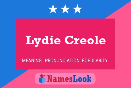 Pôster do nome Lydie Creole