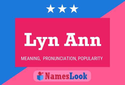 Pôster do nome Lyn Ann