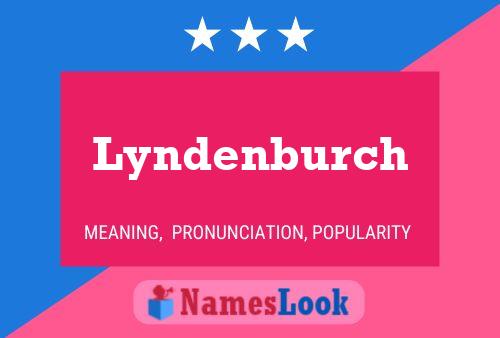 Pôster do nome Lyndenburch