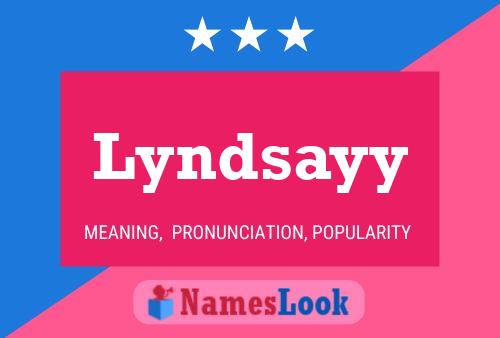 Pôster do nome Lyndsayy