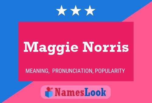 Pôster do nome Maggie Norris