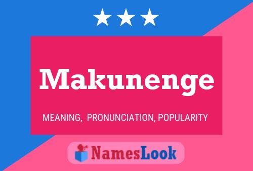 Pôster do nome Makunenge