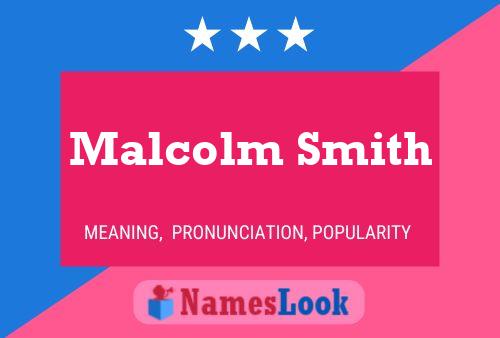 Pôster do nome Malcolm Smith