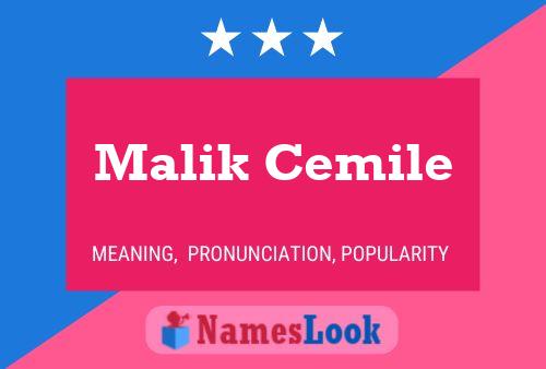 Pôster do nome Malik Cemile