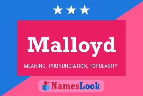 Pôster do nome Malloyd