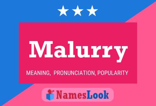 Pôster do nome Malurry