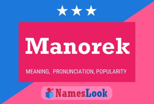 Pôster do nome Manorek