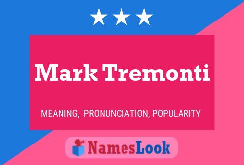 Pôster do nome Mark Tremonti