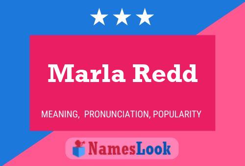 Pôster do nome Marla Redd