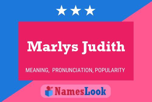 Pôster do nome Marlys Judith