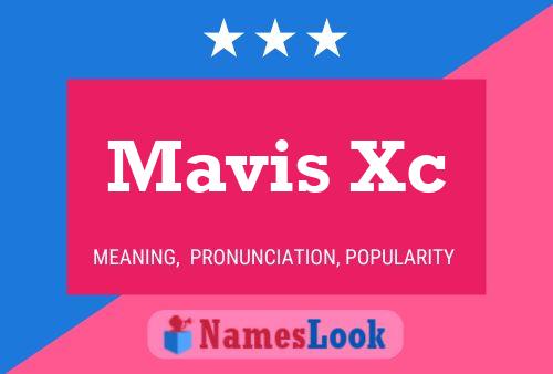 Pôster do nome Mavis Xc