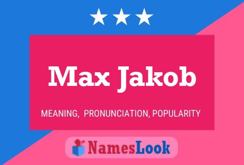 Pôster do nome Max Jakob