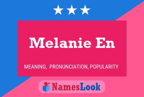 Pôster do nome Melanie En