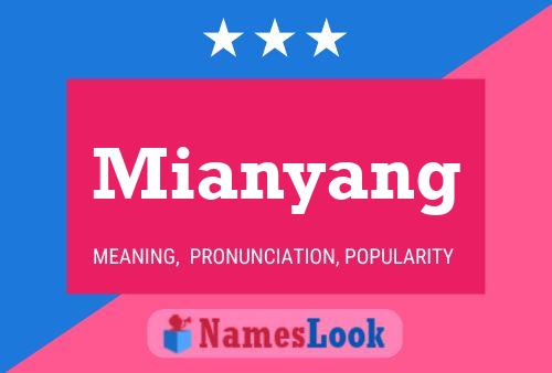 Pôster do nome Mianyang